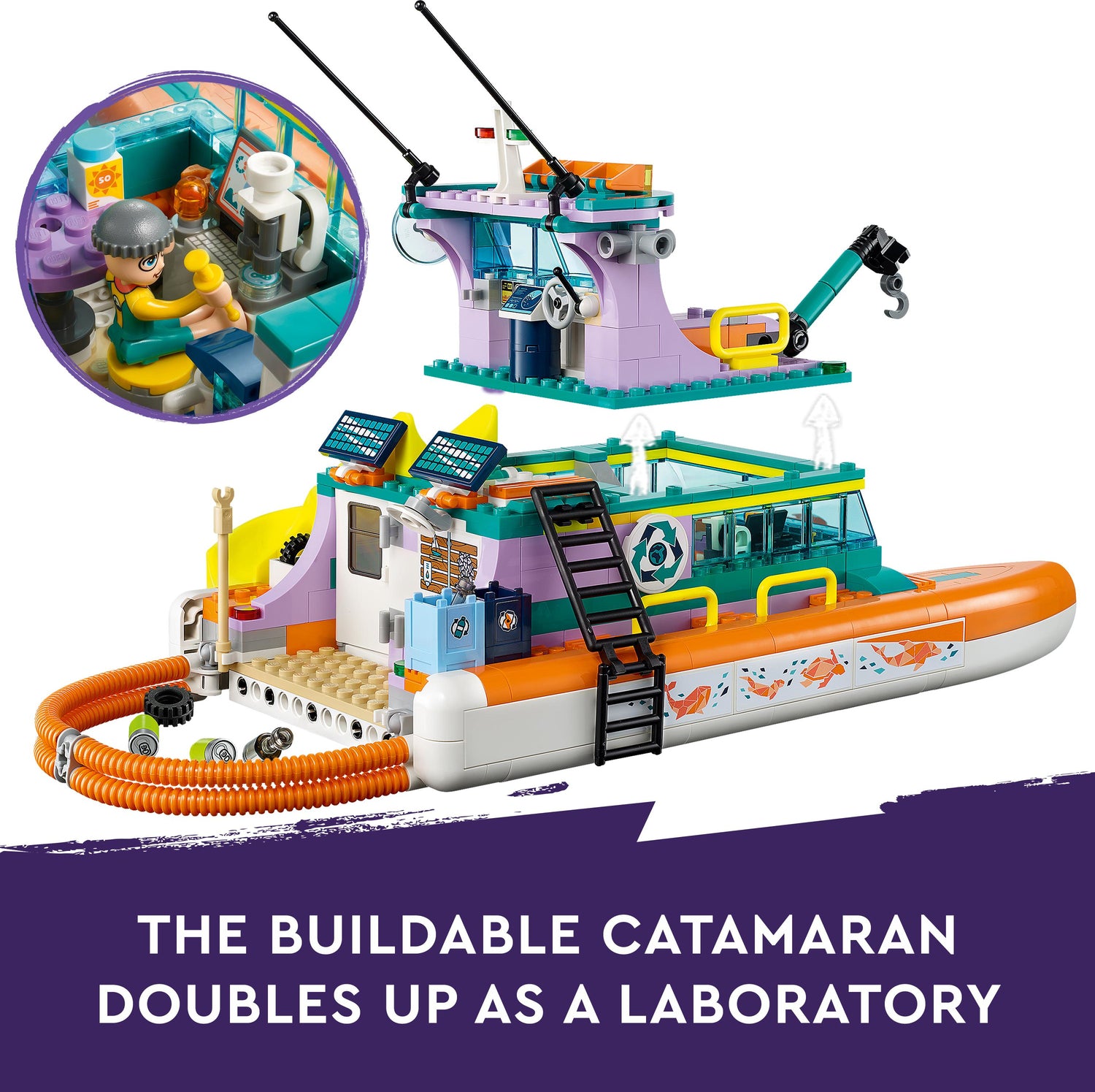 LEGO® Friends™ Sea Rescue Boat Toy Playset