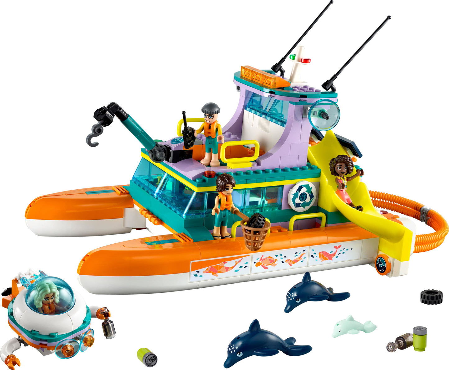 LEGO® Friends™ Sea Rescue Boat Toy Playset