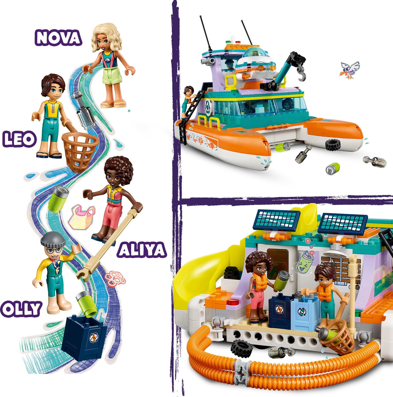 LEGO® Friends™ Sea Rescue Boat Toy Playset