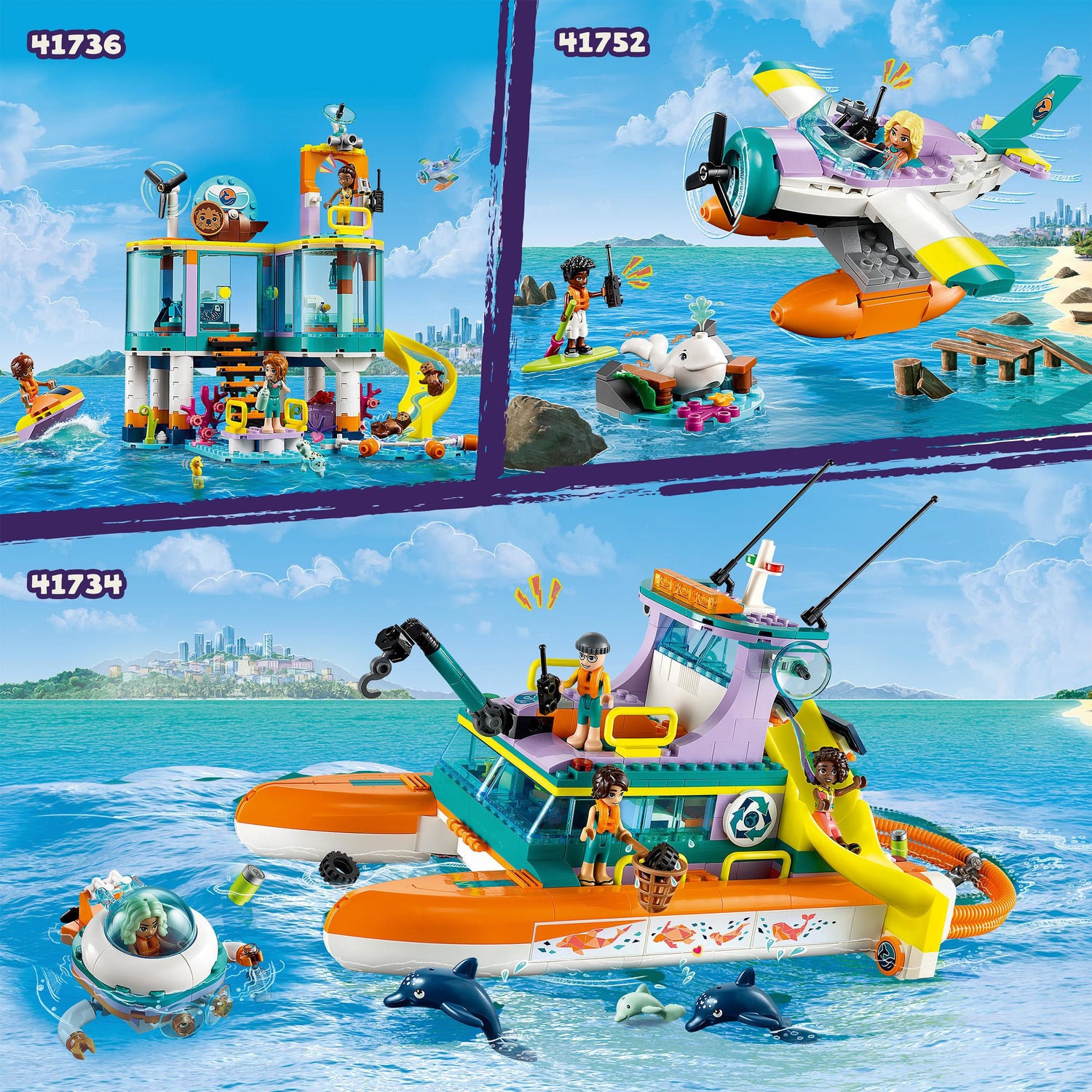 LEGO® Friends™ Sea Rescue Boat Toy Playset