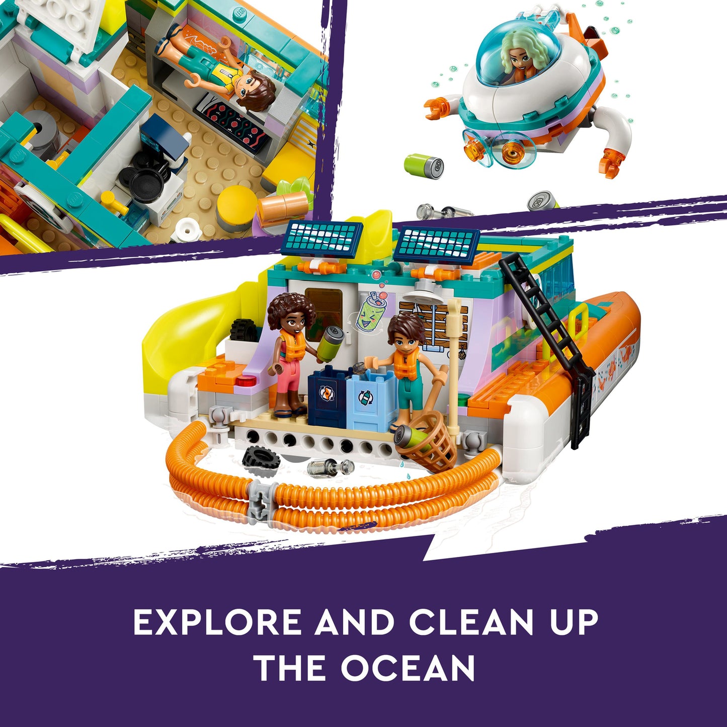 LEGO® Friends™ Sea Rescue Boat Toy Playset