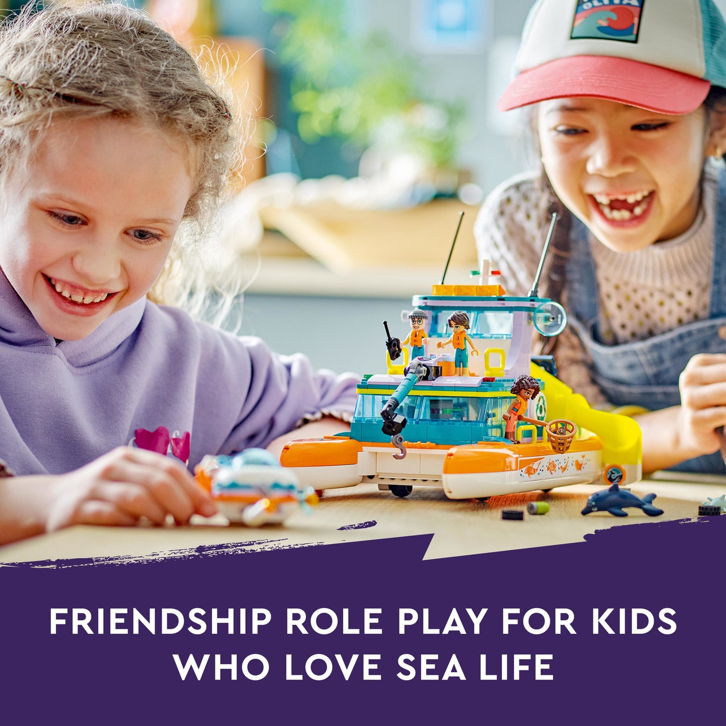 LEGO® Friends™ Sea Rescue Boat Toy Playset