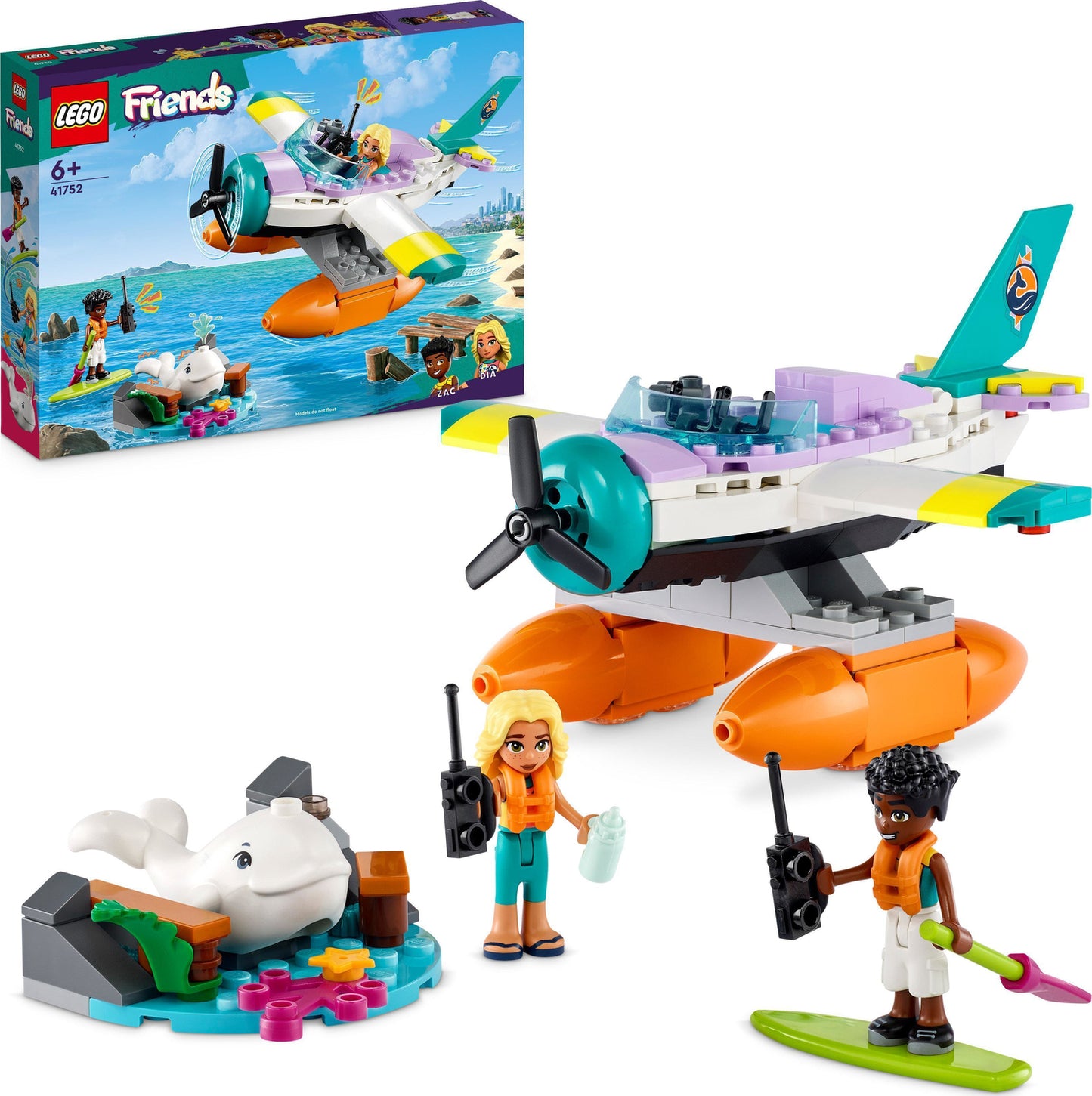 LEGO® Friends Sea Rescue Plane Toy Playset