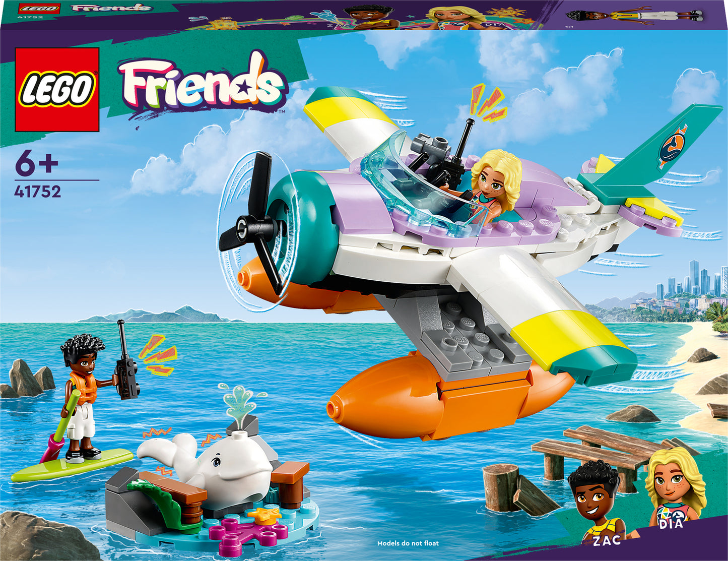 LEGO® Friends Sea Rescue Plane Toy Playset