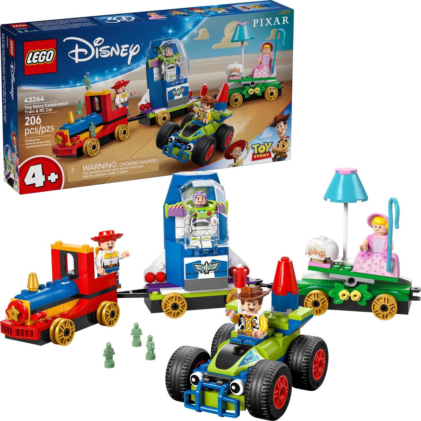 LEGO Disney Pixar: Toy Story Celebration Train & RC Car