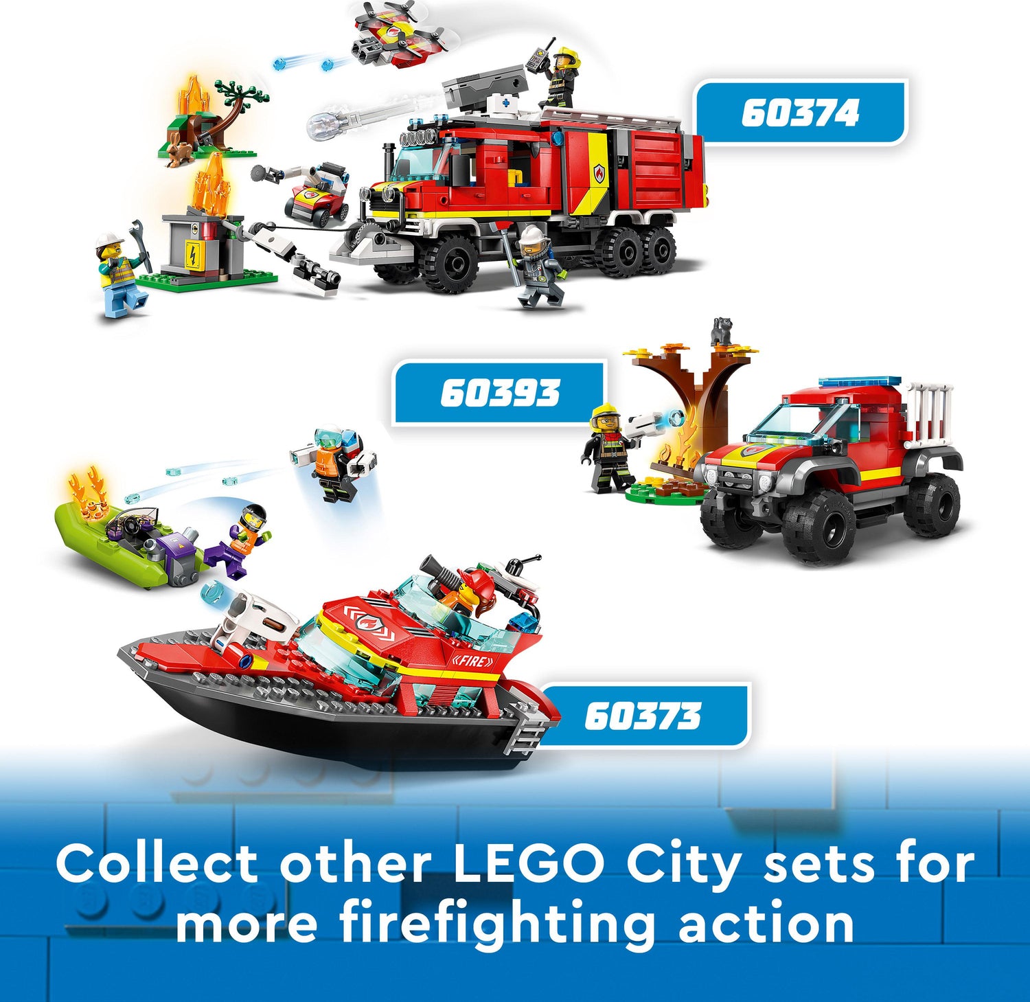 LEGO® City Fire: Fire Command Truck