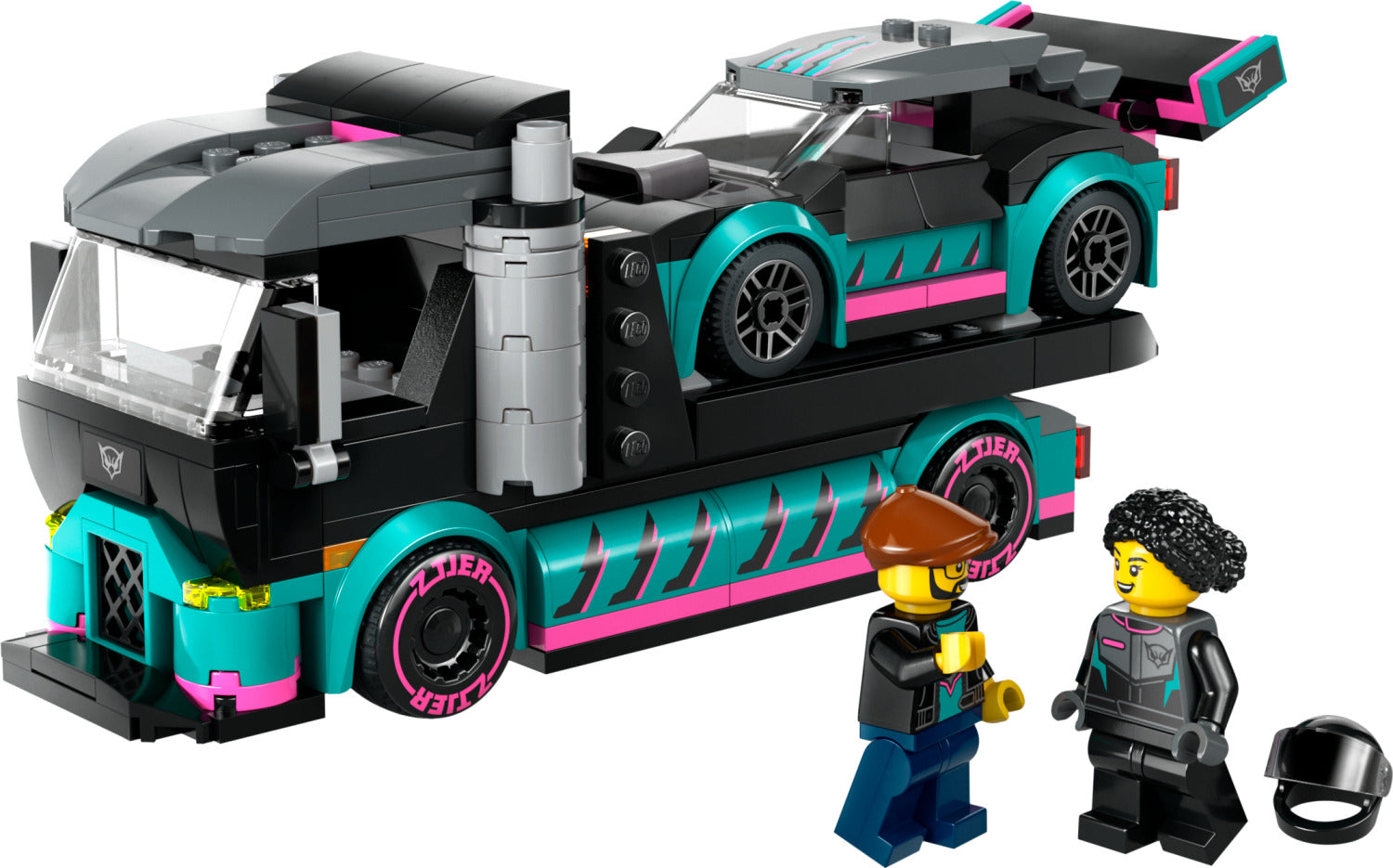 LEGO® City Great Vehicles: Race Car and Car Carrier Truck