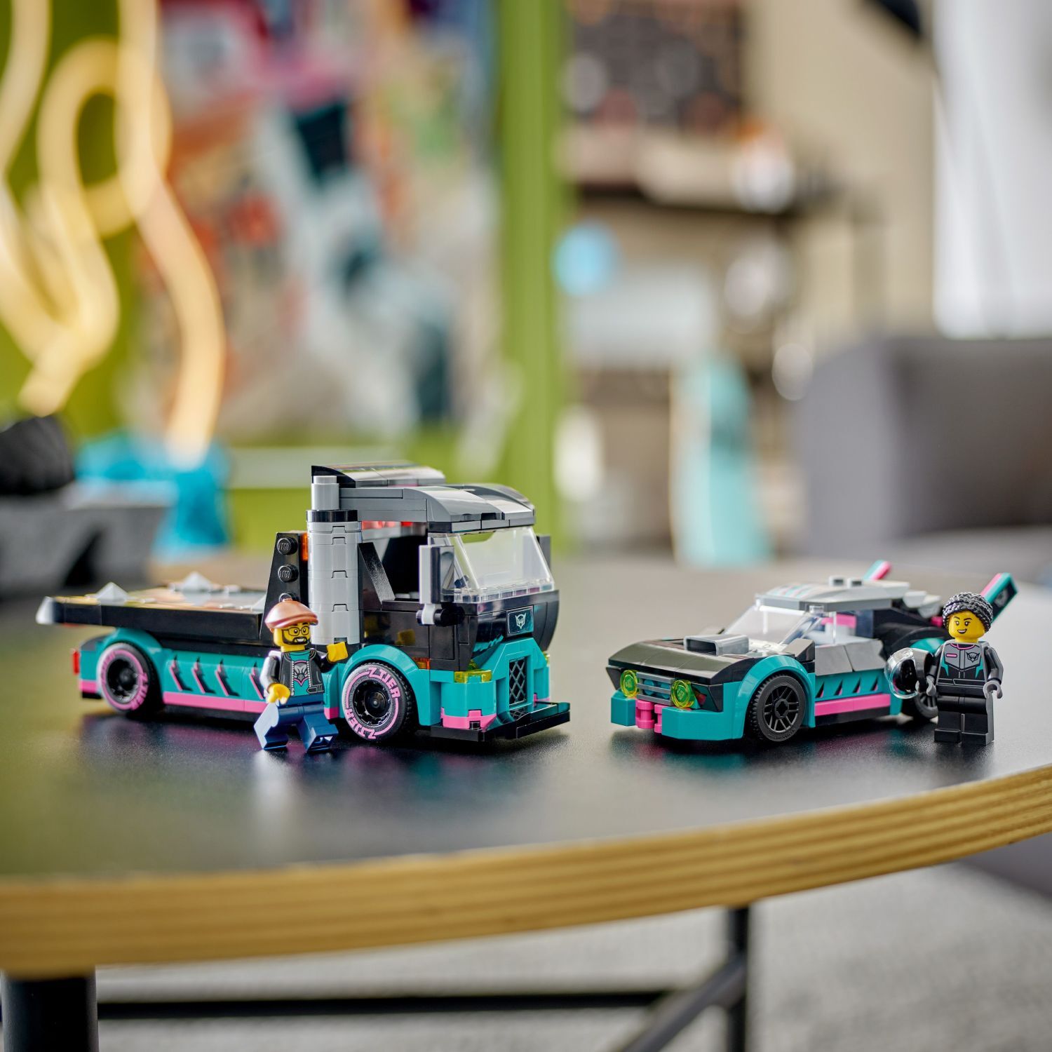 LEGO® City Great Vehicles: Race Car and Car Carrier Truck