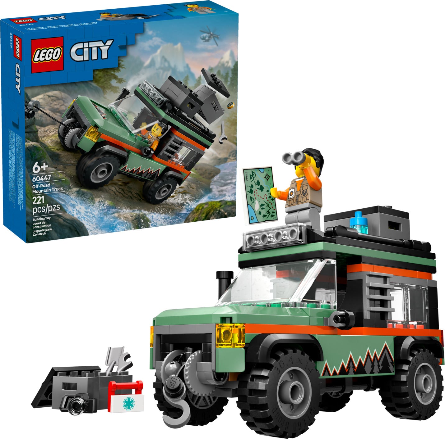 LEGO City Great Vehicles: Off-Road 4x4 Mountain Truck