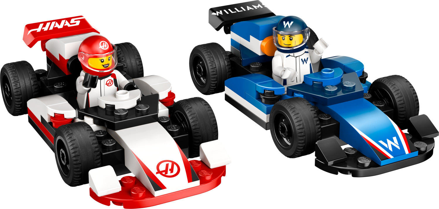 LEGO City Formula 1: F1® Williams Racing & Haas F1® Race Cars