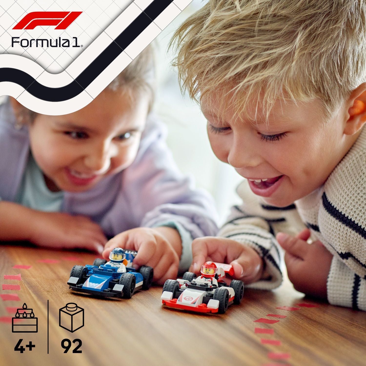 LEGO City Formula 1: F1® Williams Racing & Haas F1® Race Cars