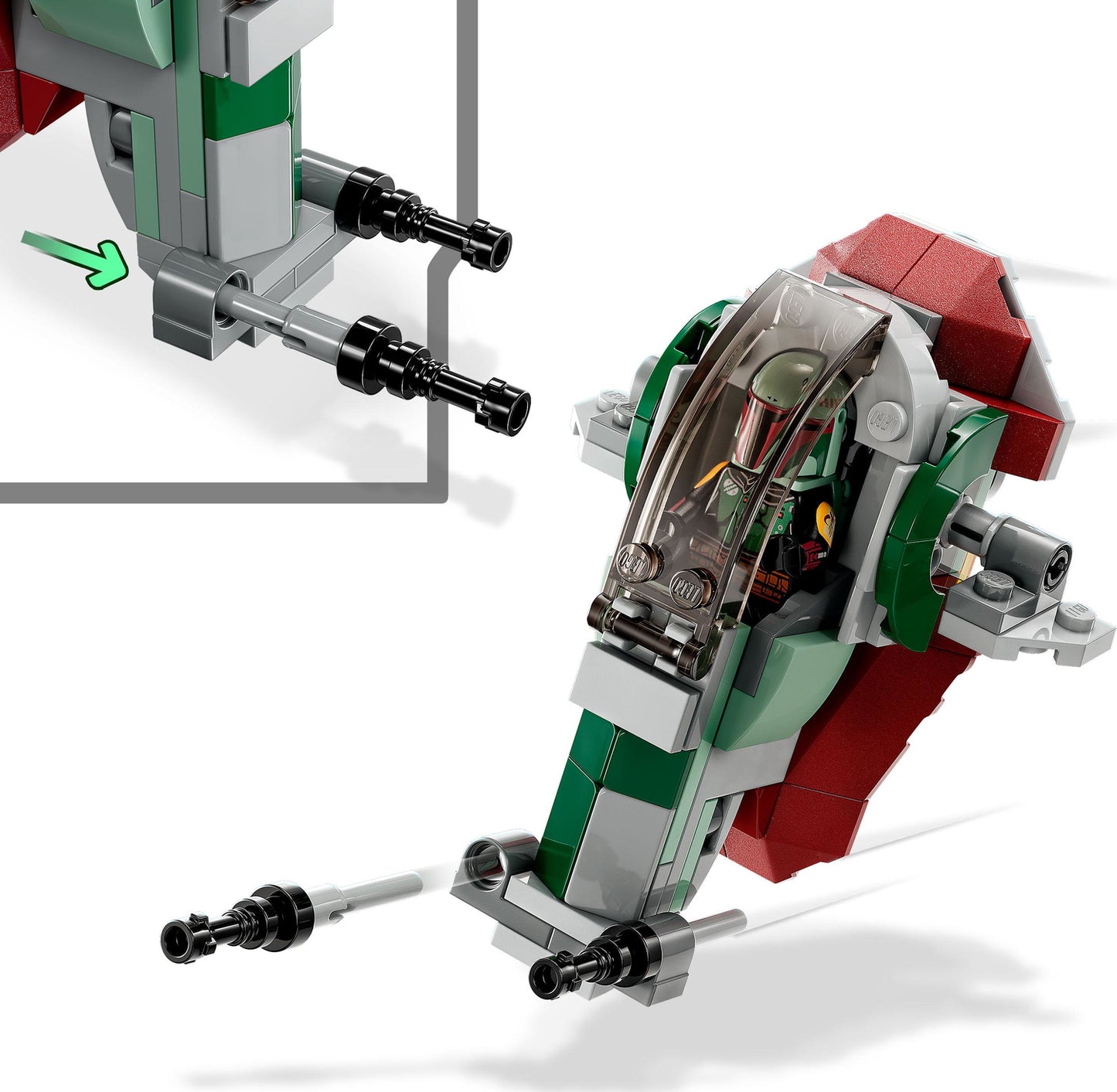 LEGO® Star Wars™: Boba Fett's Starship™ Microfighter