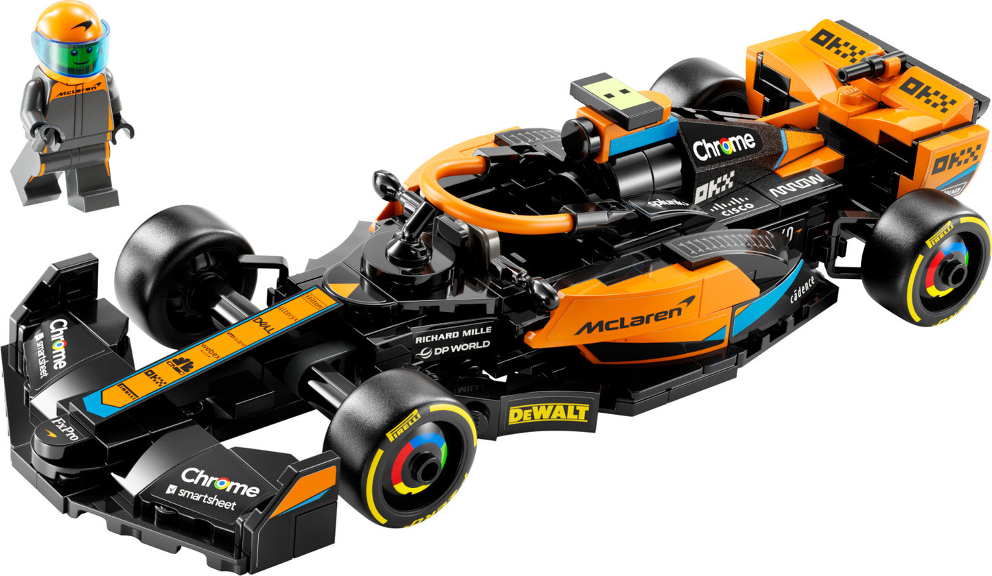 LEGO® Speed Champions: 2023 McLaren Formula 1 Race Car