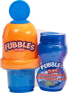 Little Kids Fubbles No-Spill Bubble Tumbler Minis Party Pack 2 Fl.  Oz.