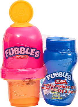 Little Kids Fubbles No-Spill Bubble Tumbler Minis Party Pack 2 Fl.  Oz.