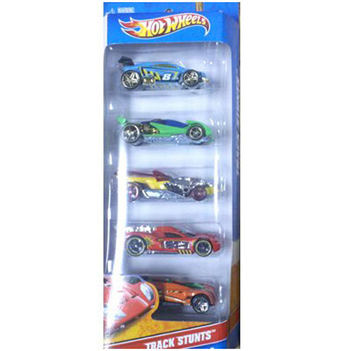 Hot Wheels 5 Car Gift Pack - Track Stunts