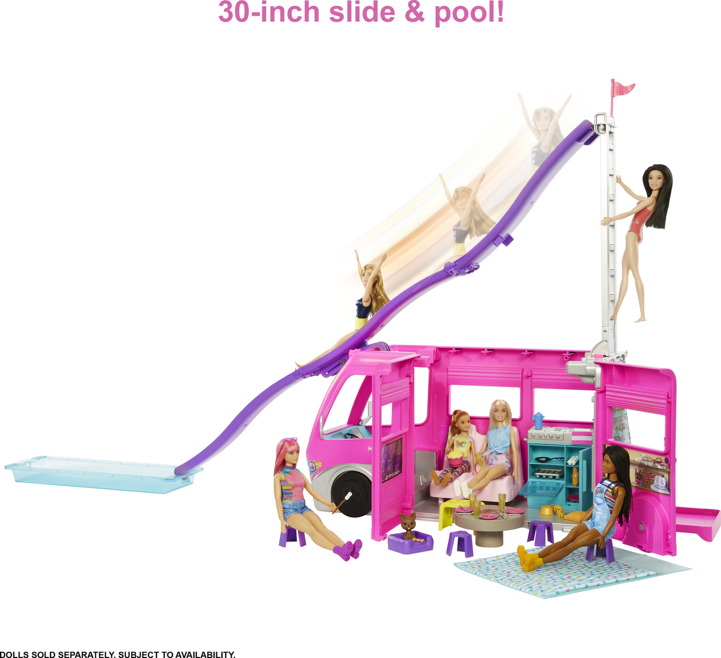 Barbie Dream Camper Vehicle Playset