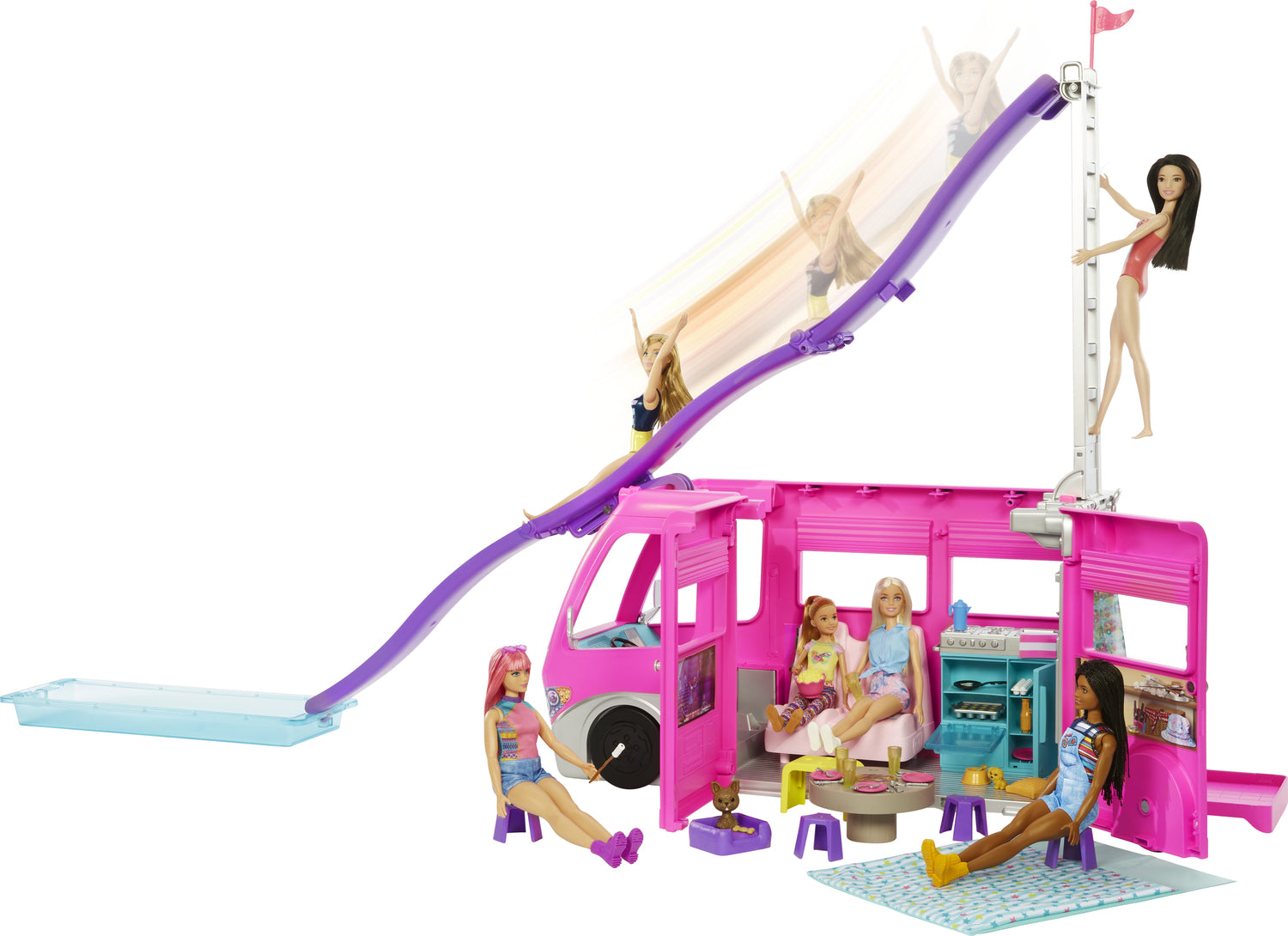 Barbie Dream Camper Vehicle Playset