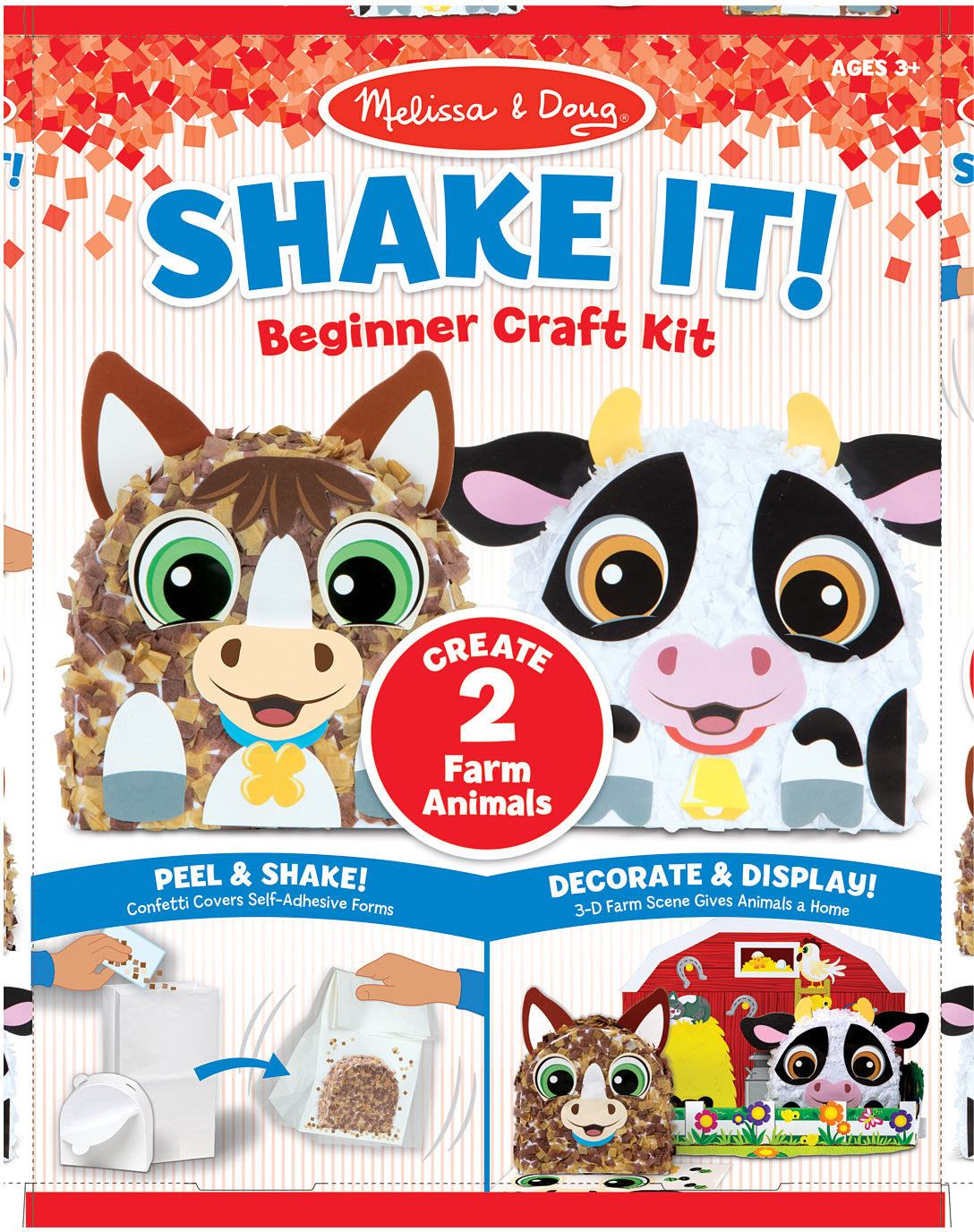 Shake It! Farm Animals Beginner Craft Kit