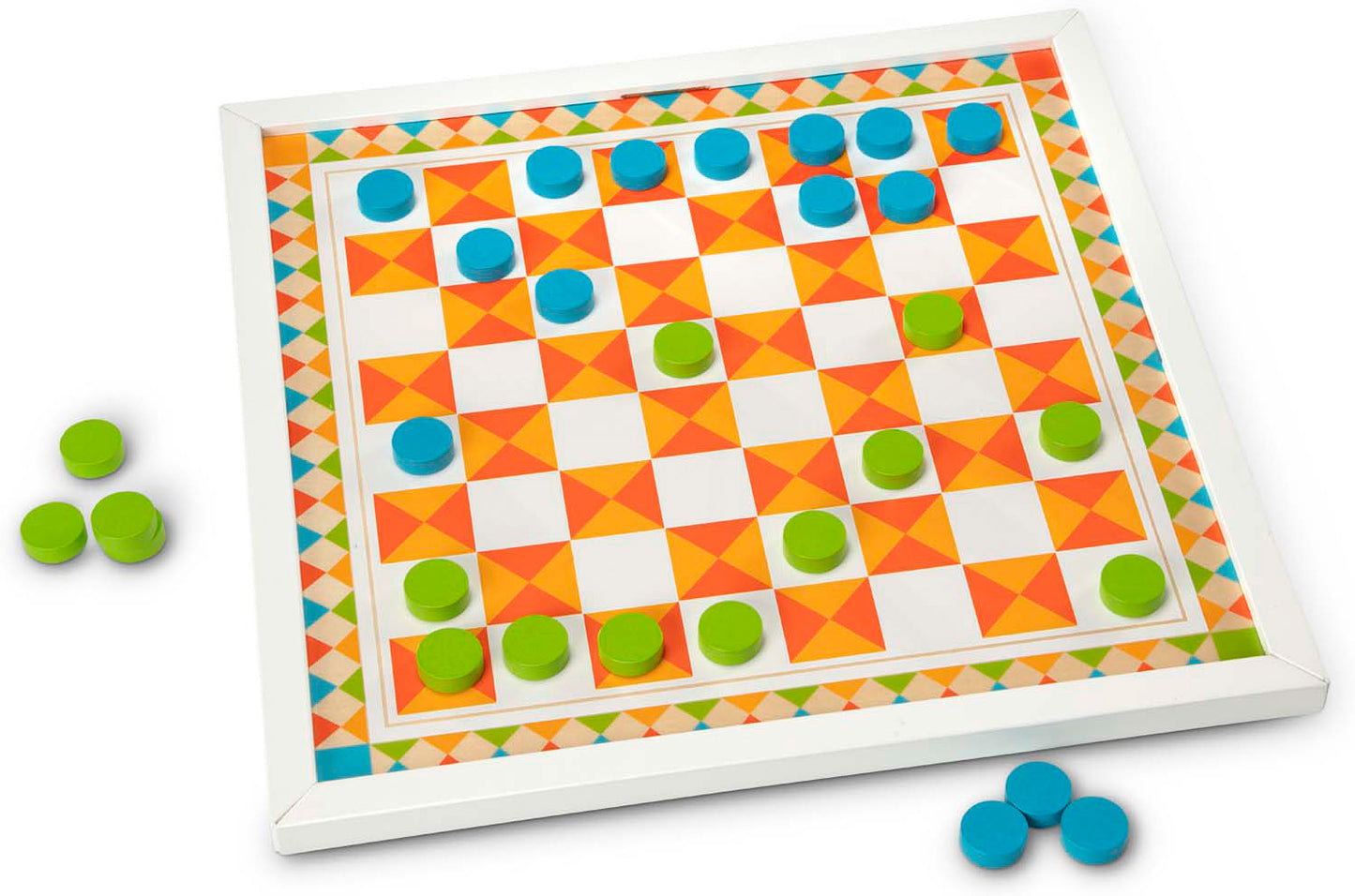 Wooden Backgammon & Checkers