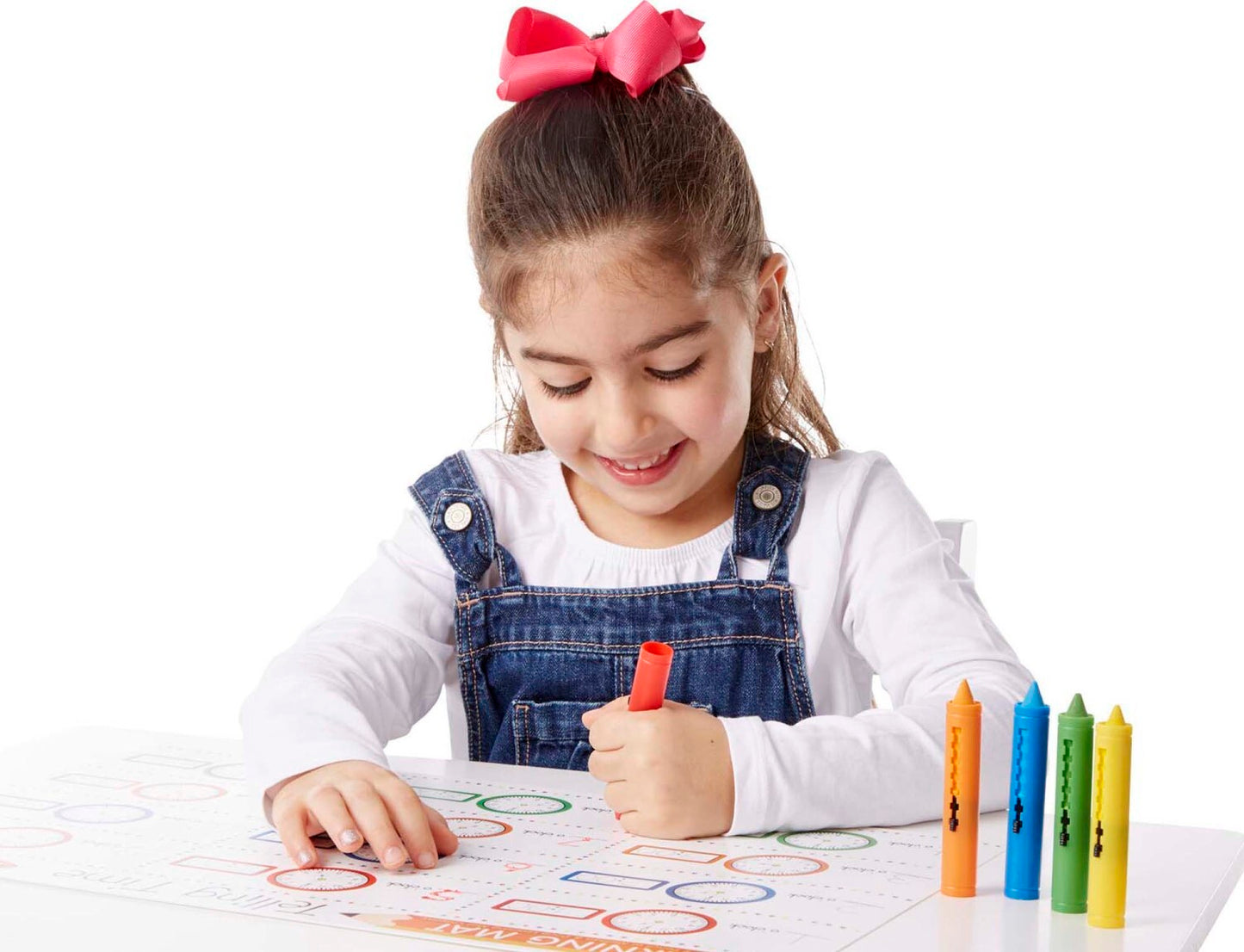 Learning Activity Mat Crayons