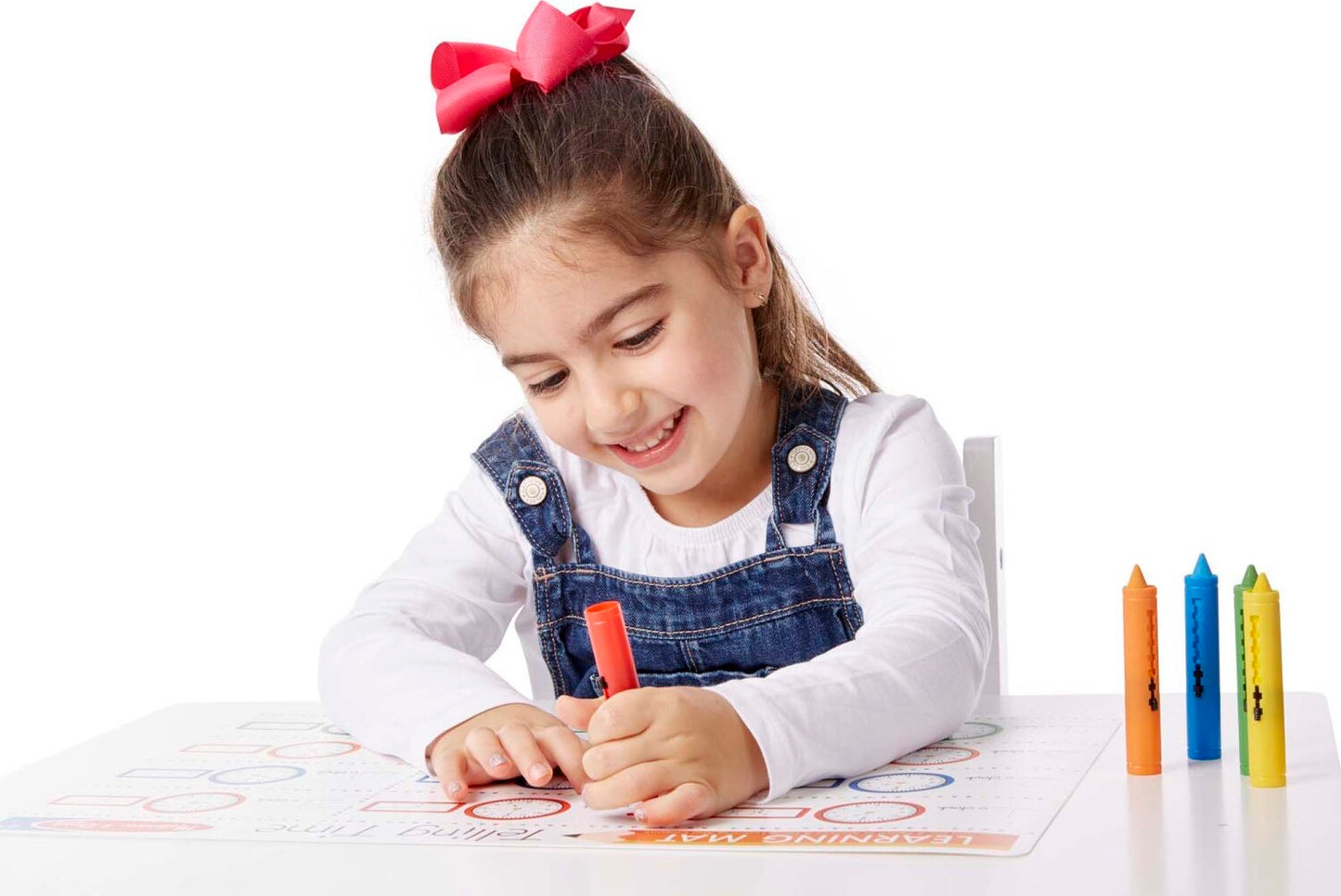 Learning Activity Mat Crayons