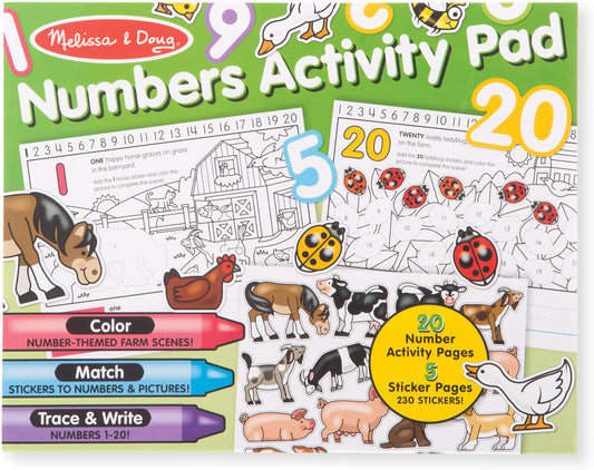 Numbers Activity Pad