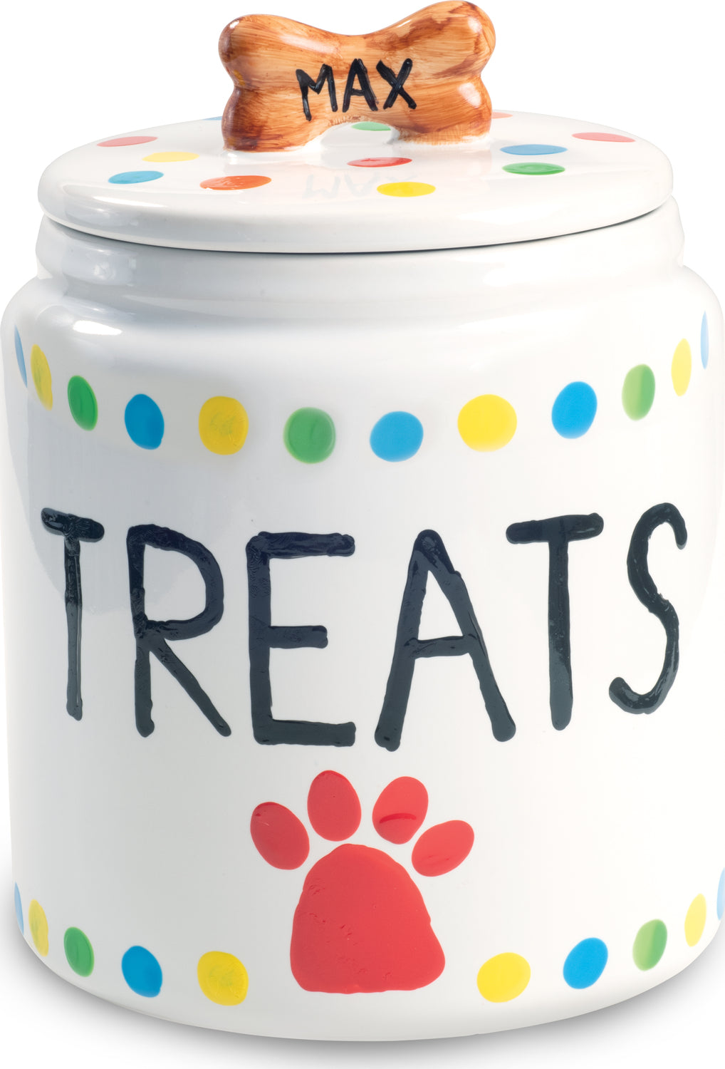 PYO PORCELAIN DOG TREAT JAR