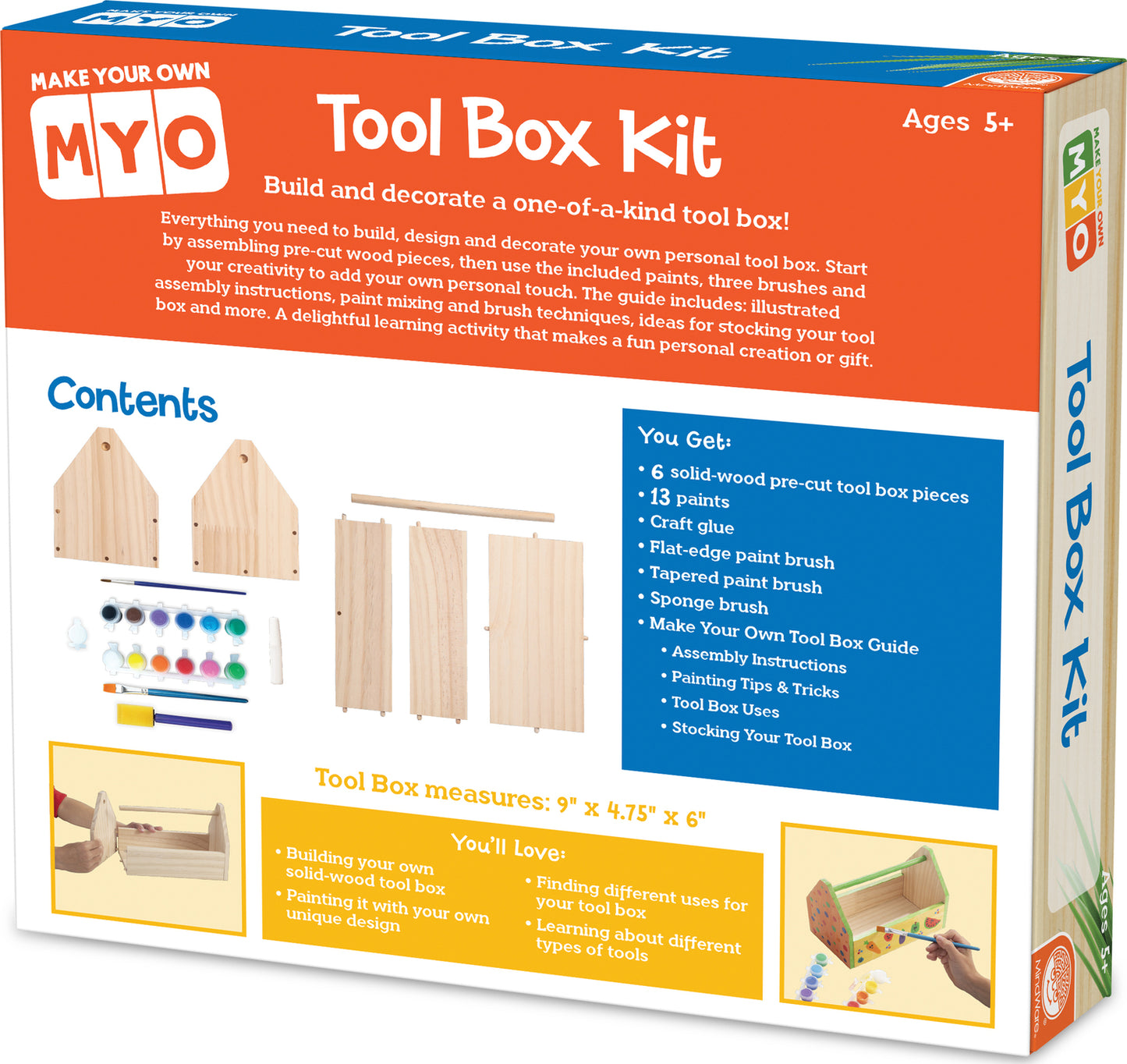 MYO GARDEN TOOL BOX