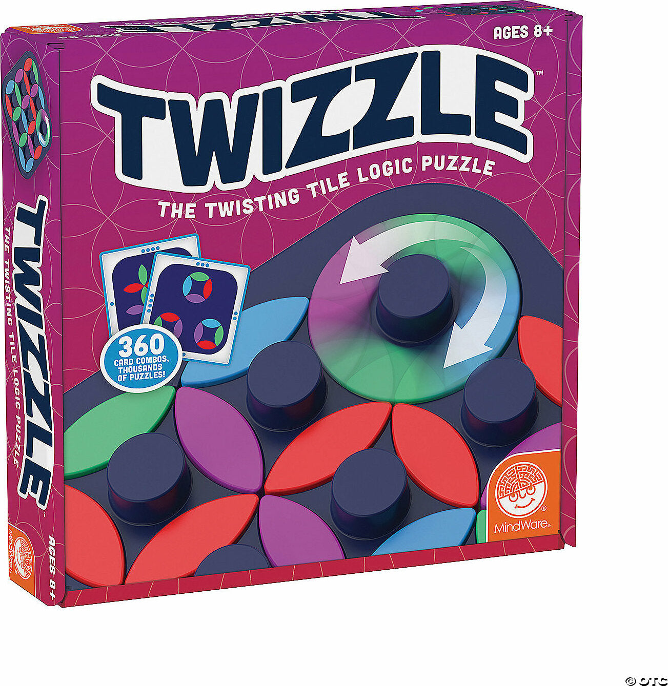 Twizzle Twisting Tile Logic Puzzles