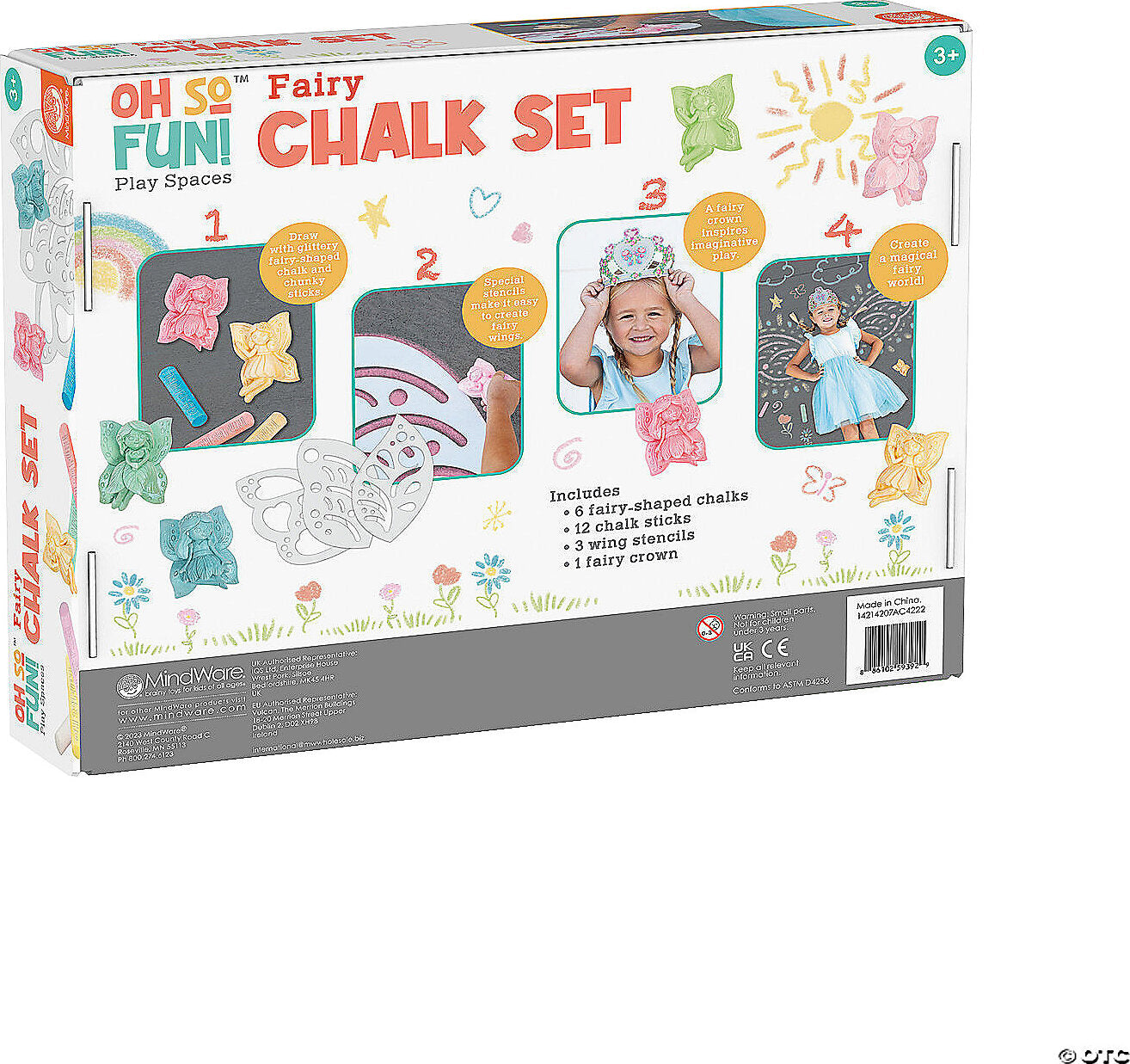 Oh So Fun! Fairy Chalk Set