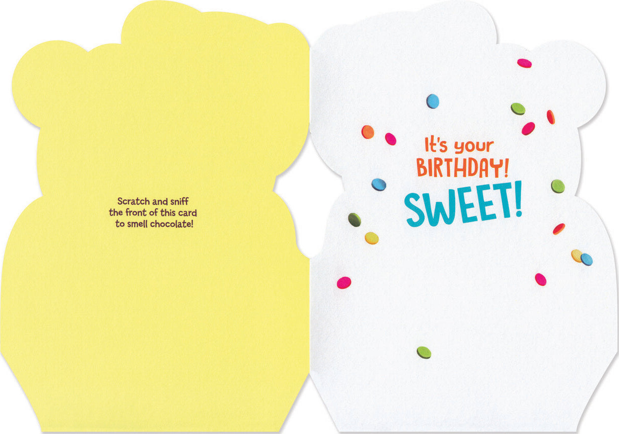 Chocolate Cupcake Scratch & Sniff Card