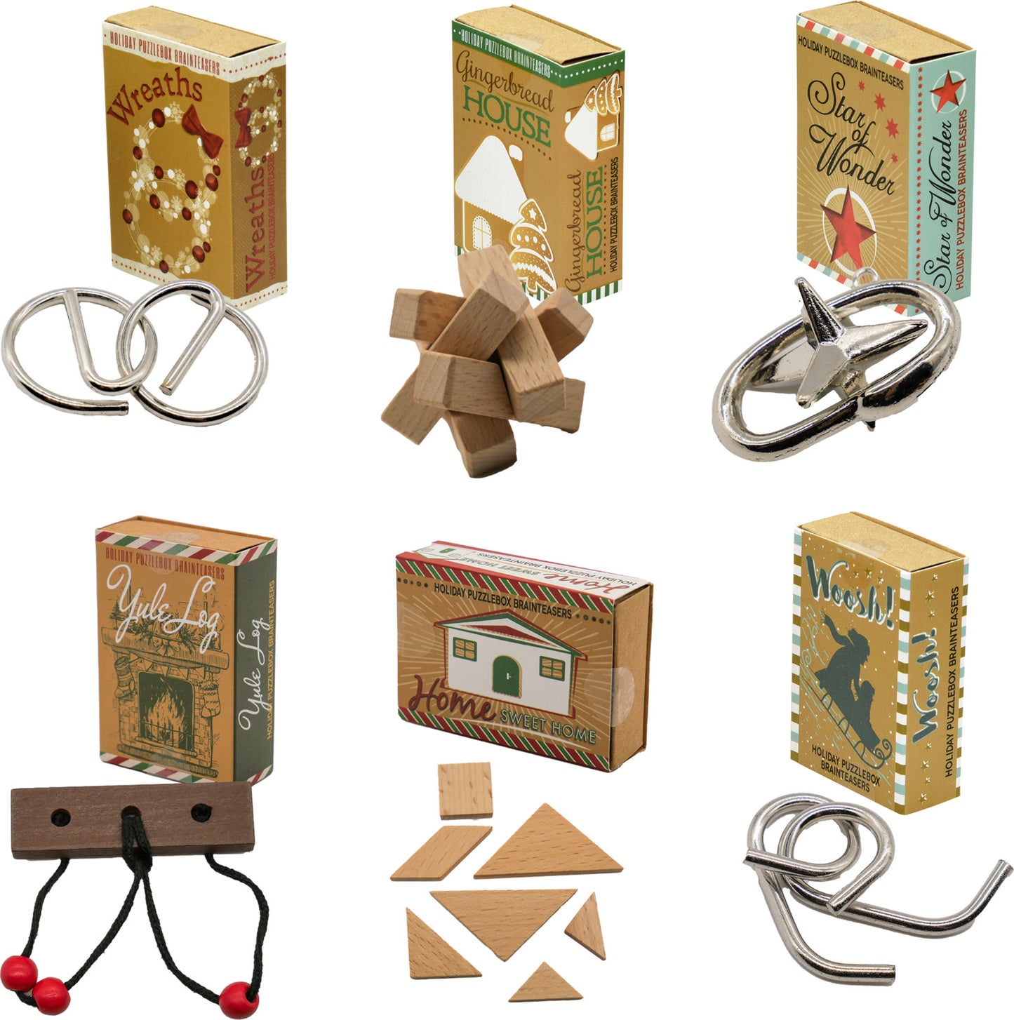 Holiday Puzzlebox - 60pc Display