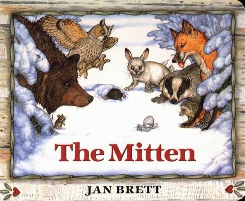 The Mitten Board Book Edition