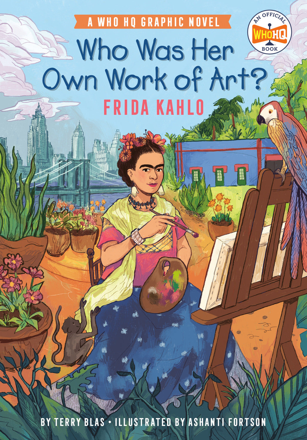 Who Was Her Own Work of Art?: Frida Kahlo: A Who HQ Graphic Novel