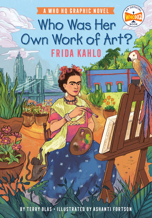 Who Was Her Own Work of Art?: Frida Kahlo: A Who HQ Graphic Novel