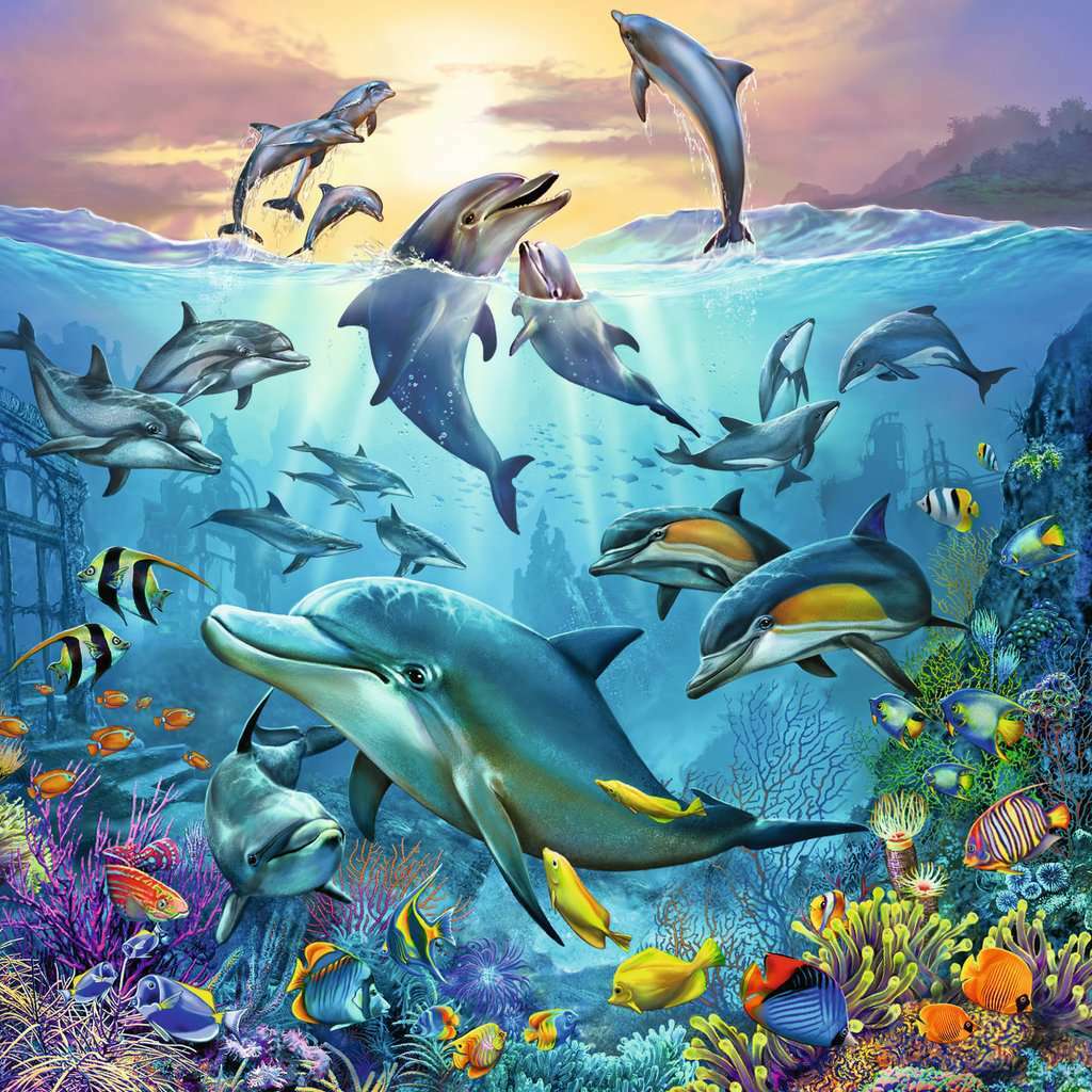 3x49 Ocean Life Puzzles