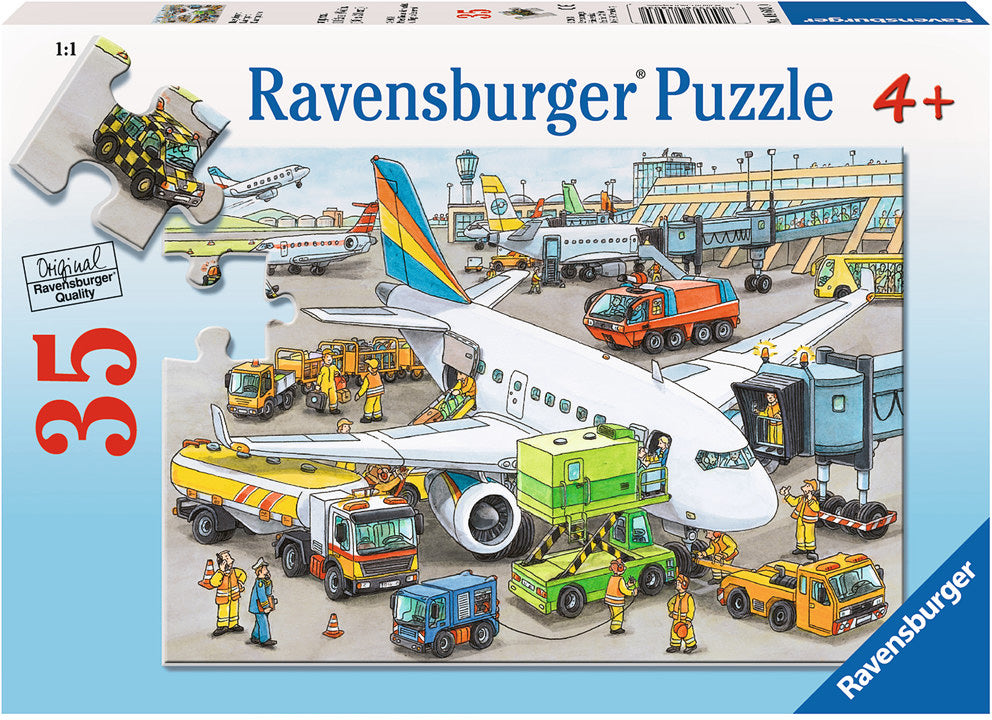 35 Pc Busy Airport Puzzle