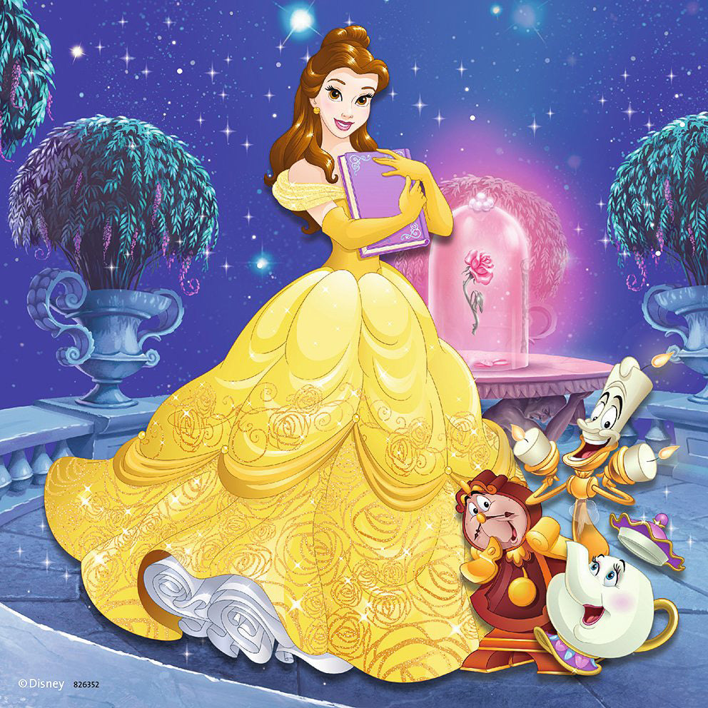 3x49 Pc Disney Princess Princesses Adventure Puzzles