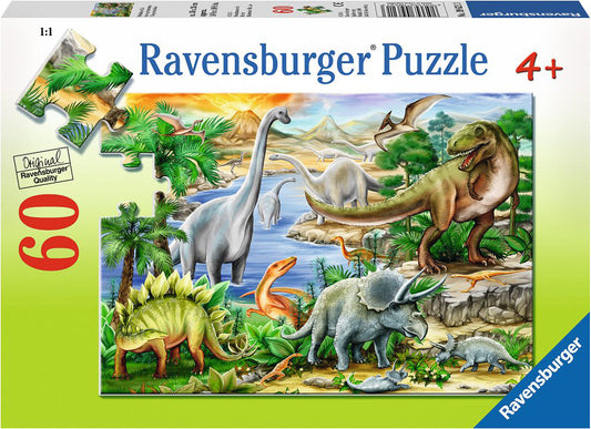 60 Pc Prehistoric Life Puzzle