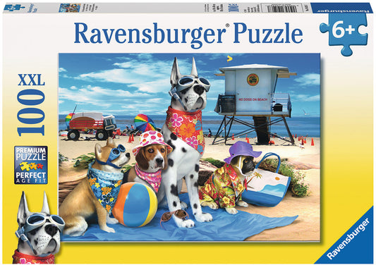 100 Pc No Dogs at the Beach XXL Puzzle