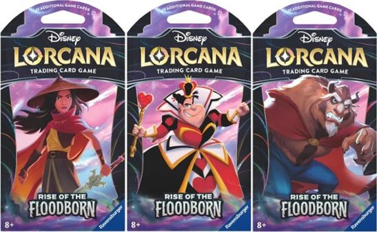 Disney Lorcana: Rise of the Floodborn Sleeved Booster Pack (assorted)