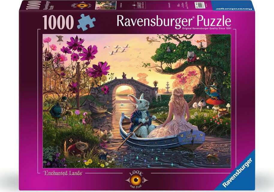 Jigsaw Puzzle Enchanted Lands - 1000 Pieces Puzzle