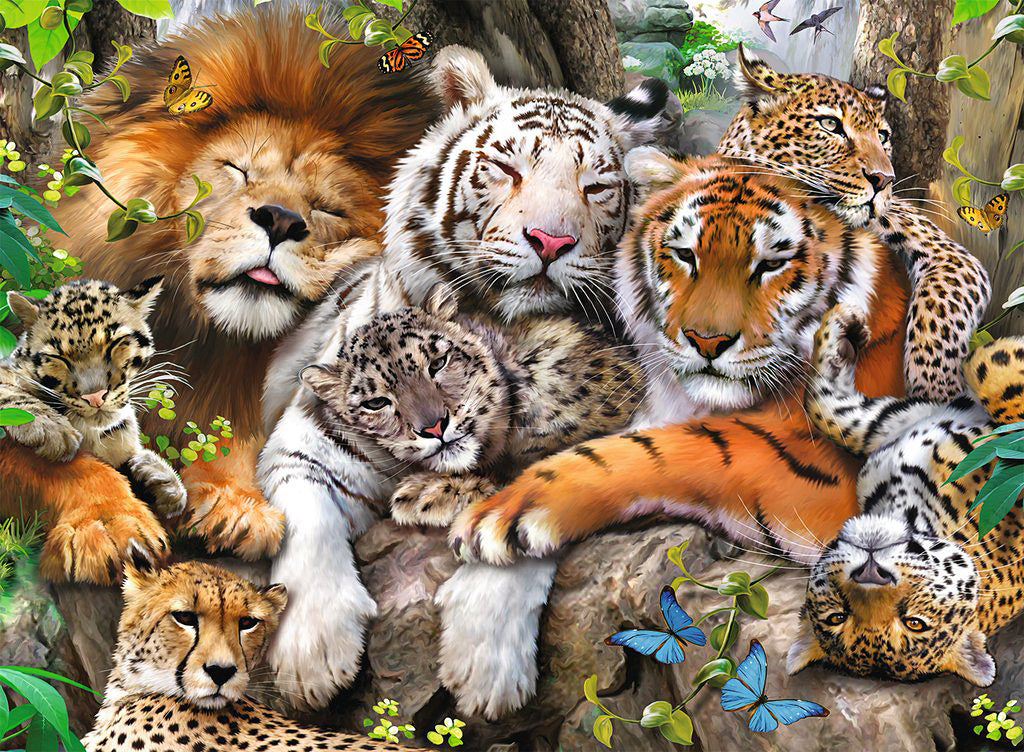 200 Pc Big Cat Nap XXL Puzzle