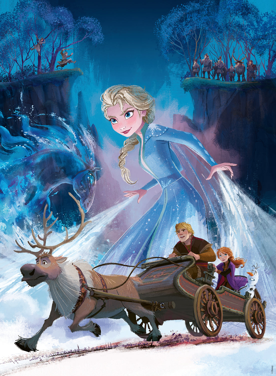 200 Pc Disney Frozen 2 Mysterious Forest XXL Puzzle