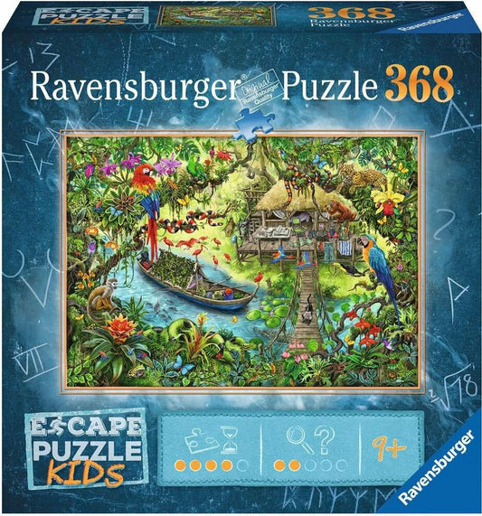 368 Pc Jungle Journey Escape Puzzle Kids