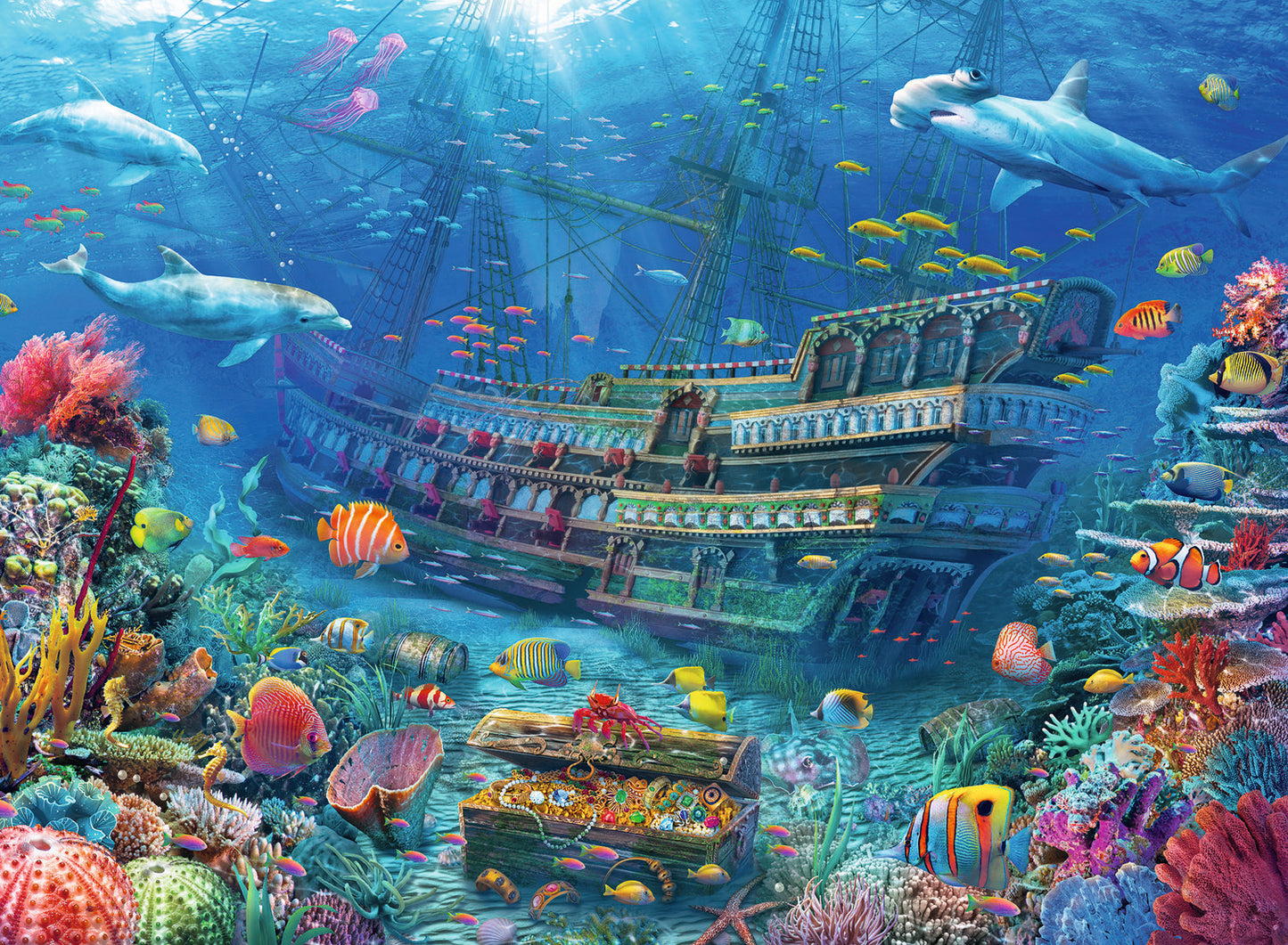 200 Pc Underwater Discovery XXL Puzzle