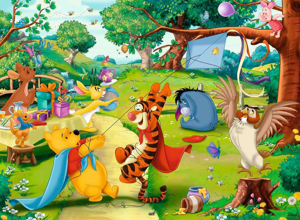 100 Pc Disney Winnie the Pooh: Pooh to the Rescue XXL Puzzle