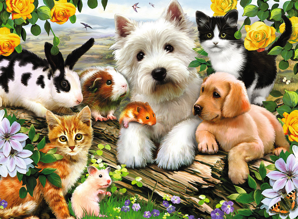 300 Pc Happy Animal Buddies Puzzle