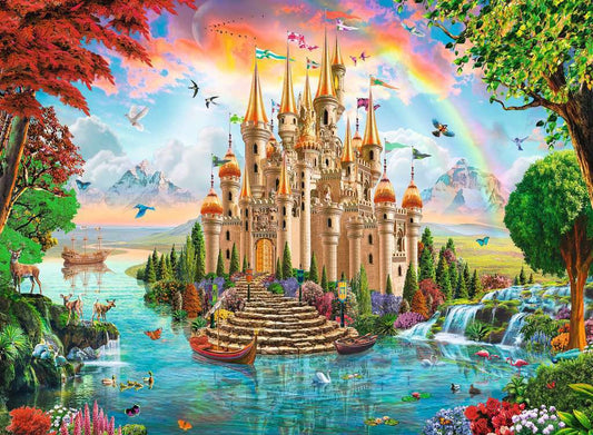 100 Pc Rainbow Castle Puzzle